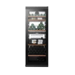 Climadiff MILLESIME190DB – Vinska vitrina za 193 boce, dvotemperaturna, samostojeća