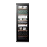 Climadiff MILLESIME240DB – Vinska vitrina za 237 boca, dvotemperaturna, samostojeća