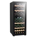 Climadiff CEPAGE108DZ – Dvotemperaturna vinska vitrina za 108 boca